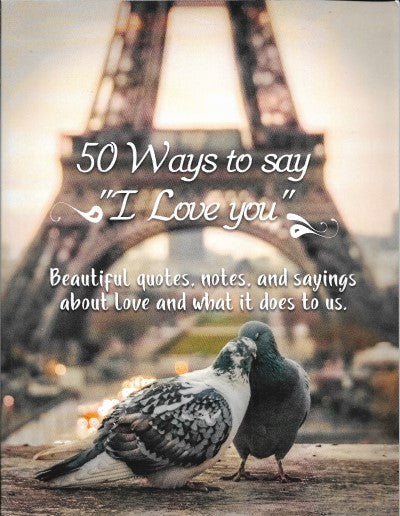 50 Ways to Say I Love You - Front