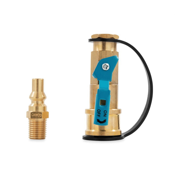 Camco 59853 Propane Quick Connect Kit-Valve and Full Flow Plug