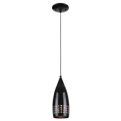 Westinghouse Contemporary 1 Light Black Finish Adjustable Mini Pendant