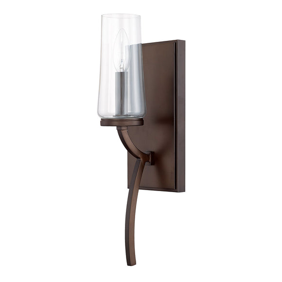 Stella 1 Light 5 inch Burnished Bronze Sconce Wall Light