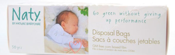 Naty by Nature babycare Eco Diaper/Nappy Disposal Bags
