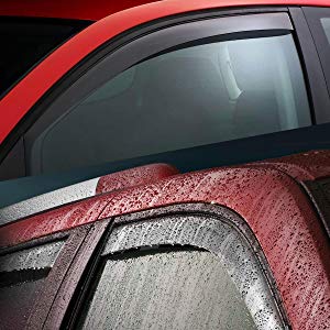 08-11 Ford Focus 4DR 4pcs Window Vent Visor Deflector Rain Guard (Dark Smoke)