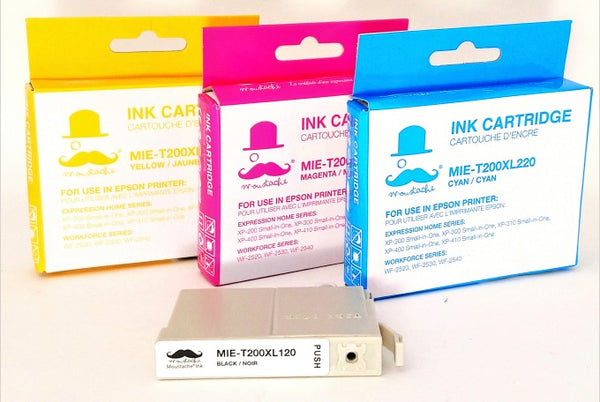 Moustache Compatible Ink Cartridges, Epson 200XL
