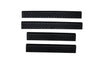 Auto Ventshade 91636 Stepshield Black Door Sill Protector, 4-Piece Set