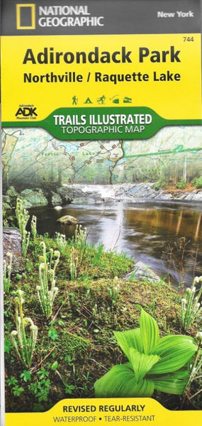 National Geographic: Trails Illustrated - Northville, Raquette Lake: Adirondack Park