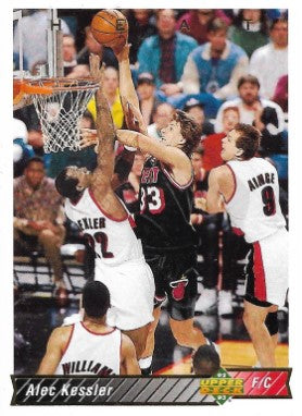1992-93 Upper Deck Basketball Card #238 Alec Kessler
