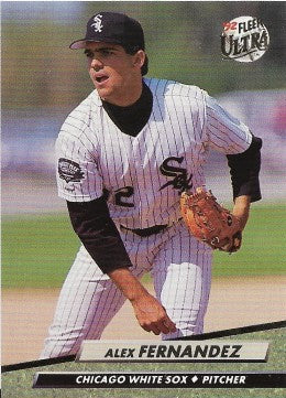 1992 Fleer Ultra Baseball Card #335 Alex Fernandez