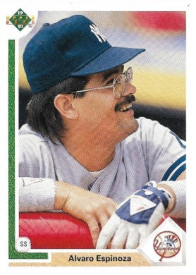 1991 Upper Deck Baseball Card #204 Alvaro Espinoza