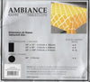 Ambiance Rectangular Polyester Dinning Tablecloth, 72”x54”, Yellow