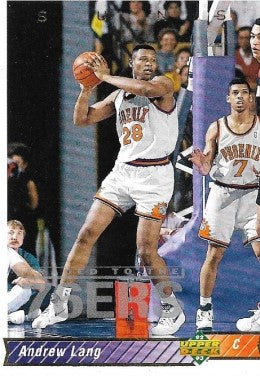 1992-93 Upper Deck Basketball Card #71 Andrew Lang
