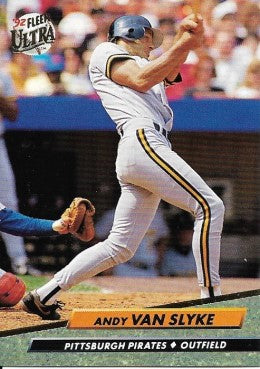 1992 Fleer Ultra Baseball Card #262 Andy Van Slyke