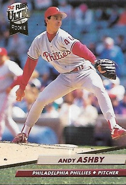 1992 Fleer Ultra Baseball Card #541 Andy Ashby