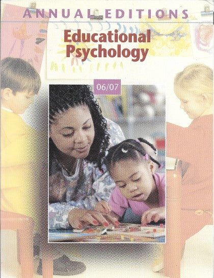 Annual Editions Educational Psychology 06-07  - Front