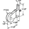 Prime-Line Screen Door Roller Assembly Plastic Ball Bearing Wheel 1-Inch, 2 Count