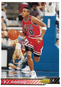 1992-93 Upper Deck Basketball Card #157 B.J. Armstrong