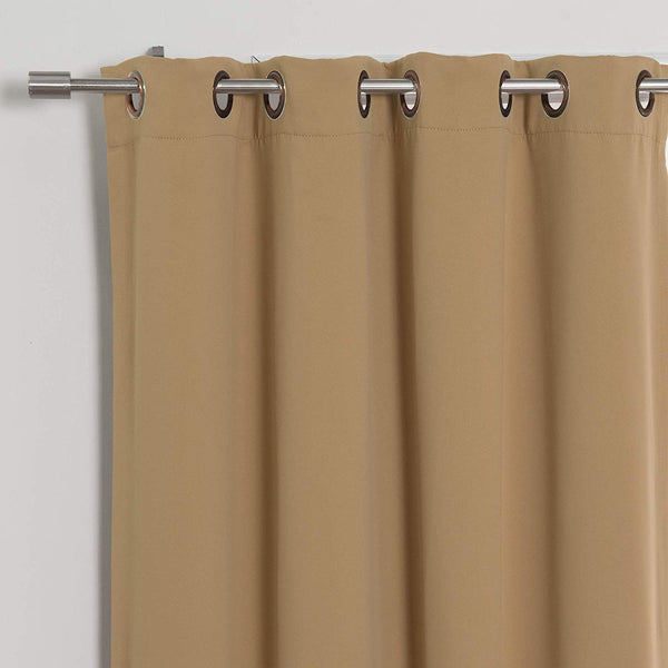 BHF Insulated Blackout Curtains- Wheat