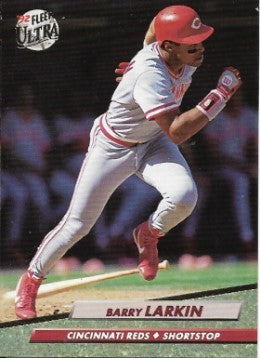 1992 Fleer Ultra Baseball Card #191 Barry Larkin