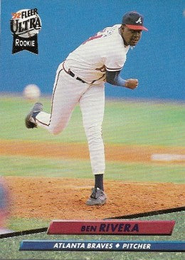 1992 Fleer Ultra Baseball Card #463 Ben Rivera