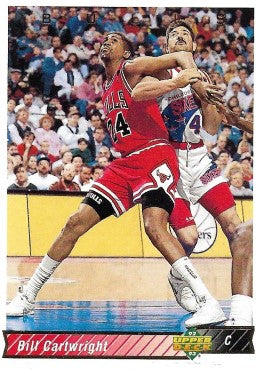 1992-93 Upper Deck Basketball Card #93 Bill Cartwright