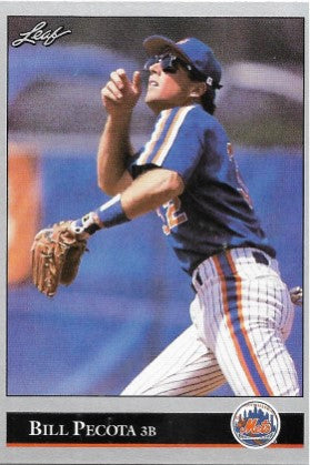 1992 Leaf Baseball Card #244 Bill Pecota