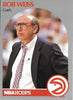 1990 NBA Hoops Basketball Card #305 Coach Bob Weiss
