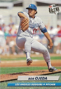 1992 Fleer Ultra Baseball Card #509 Bob Ojeda