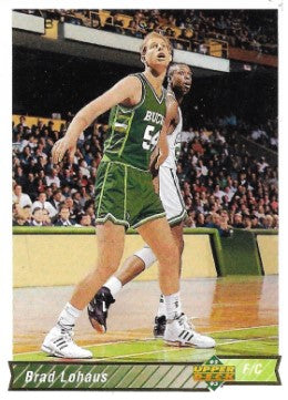 1992-93 Upper Deck Basketball Card #201 Brad Lohaus