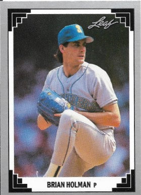 1991 Leaf Baseball Card #11 Brian Holman