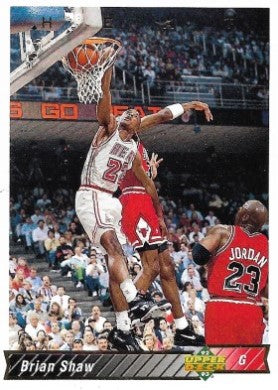 1992-93 Upper Deck Basketball Card #189 Brian Shaw