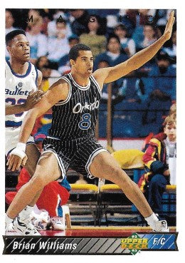 1992-93 Upper Deck Basketball Card #111 Brian Williams