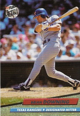 1992 Fleer Ultra Baseball Card #440 Brian Downing