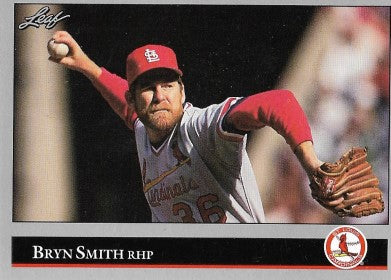 1992 Leaf Baseball Card #157 Bryn Smith
