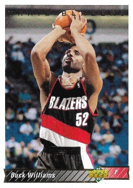 1992-93 Upper Deck Basketball Card #163 Buck Williams
