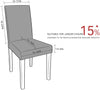 CHUN YI Luxury Dining Chair Slipcovers Dimensions