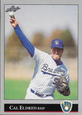 1992 Leaf Baseball Card #2 Cal Eldred