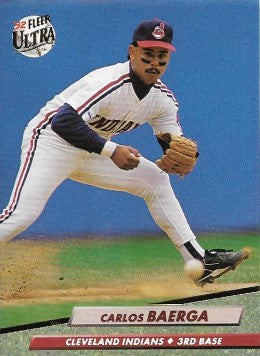 1992 Fleer Ultra Baseball Card #46 Carlos Baerga