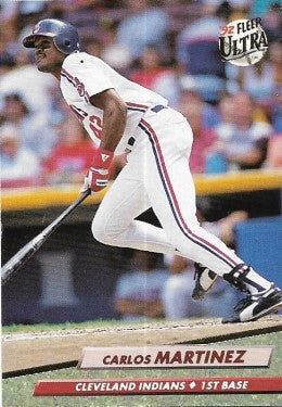 1992 Fleer Ultra Baseball Card #52 Carlos Martinez