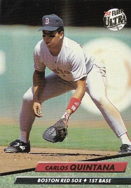 1992 Fleer Ultra Baseball Card #19 Carlos Quintana