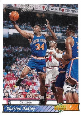 1992-93 Upper Deck Basketball Card #302 Charles Oakley