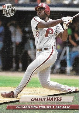 1992 Fleer Ultra Baseball Card #243 Charlie Hayes