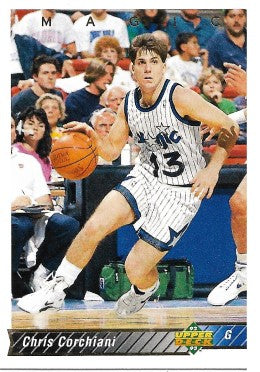 1992-93 Upper Deck Basketball Card #76 Chris Corchiani