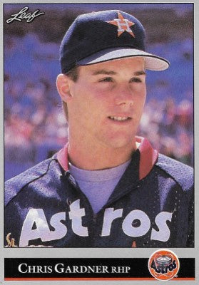 1992 Leaf Baseball Card #8 Chris Gardner