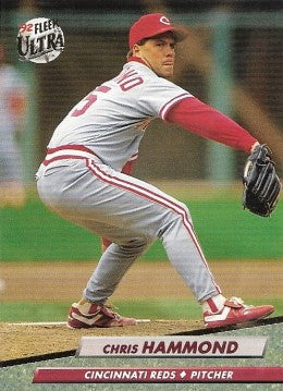 1992 Fleer Ultra Baseball Card #189 Chris Hammond