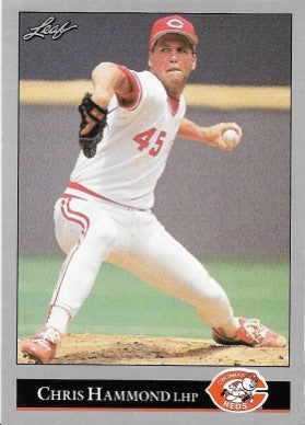 1992 Leaf Baseball Card #178 Chris Hammond