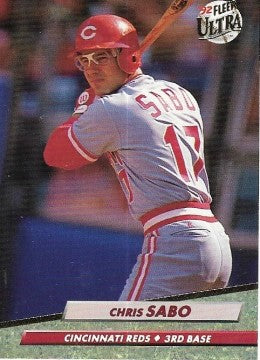1992 Fleer Ultra Baseball Card #197 Chris Sabo