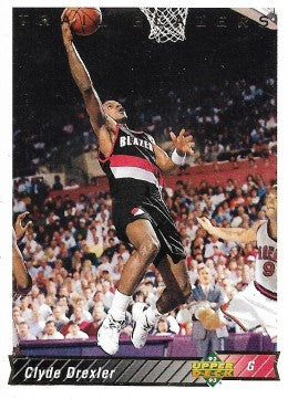 1992-93 Upper Deck Basketball Card #132 Clyde Drexler