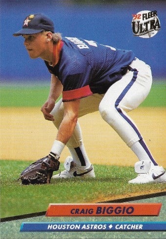 1992 Fleer Ultra Baseball Card #199 Craig Biggio