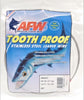 AFW Tooth Proof-69- Stainless Steel Leader Wire, Bright