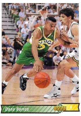 1992-93 Upper Deck Basketball Card #275 Dana Barros