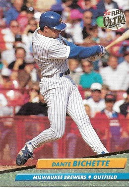 1992 Fleer Ultra Baseball Card #79 Dante Bichette